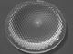 10ワット円形の明確なLED光学Planoのとつレンズ38のMm 60度