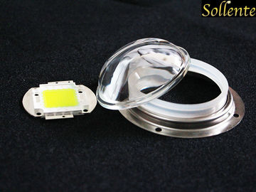120度高い発電LED産業ライトのための透明なLEDプロジェクター レンズ